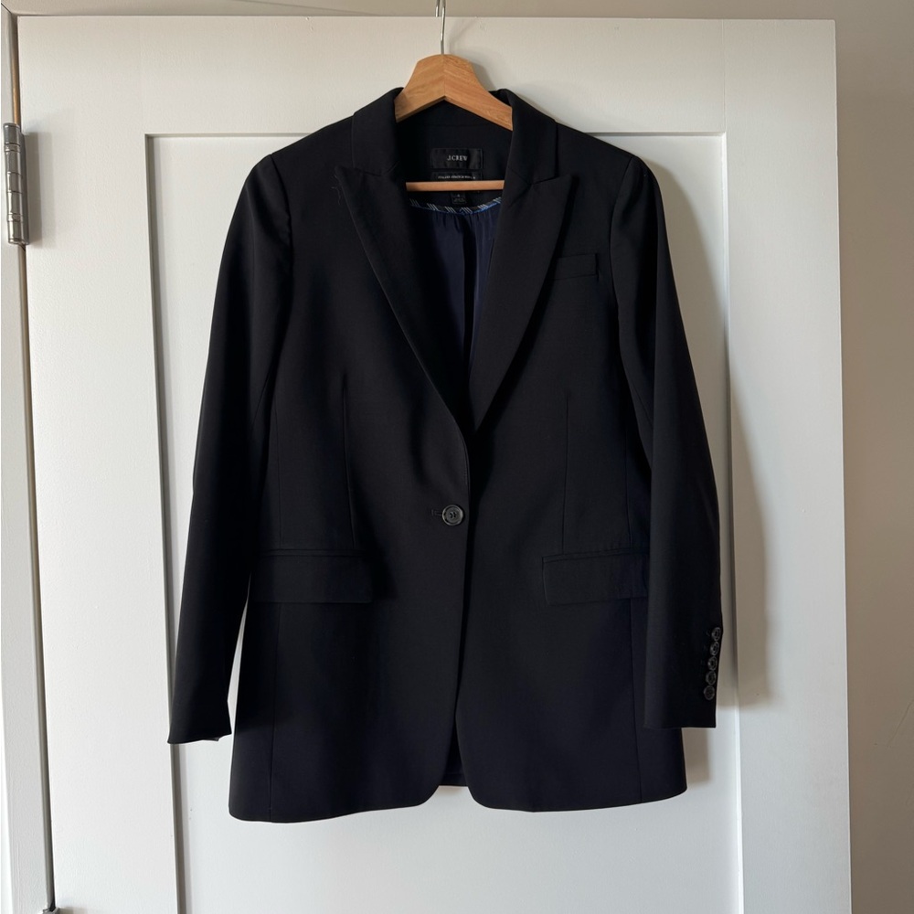 J crew fitted blazer